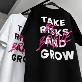 Футболка унисекс WOOGEE GROOVE Be Brave Черный M-98